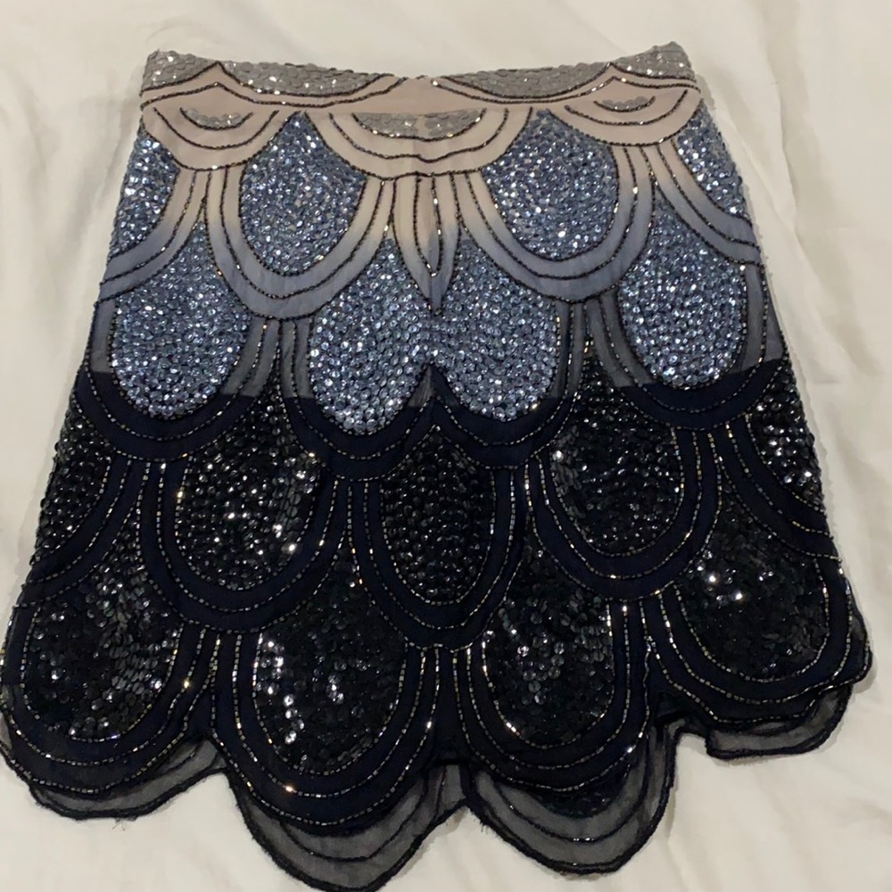 Gorgeous NBD beaded and sequin skirt.  This piece was never worn.